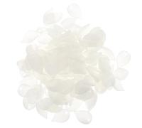 LABRIMP Acrylic Candy- White Petal Charms for DIY Jewelry Making Accessories, Handmade Crafts Pendant to Cultivate Hands-on Ability, for Friends Craft Projects