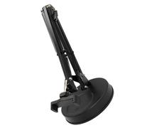 LABRIMP Adjustable Cellphone Stand for Desk Portable Black Abs Iron