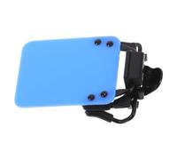 LABRIMP Adjustable Clip on Eye Patch for Active Shooting Sessions and Practice, Blue Abs Material Enhancing Precision and Improving Target Focus, Suitable for Competitive Shooters