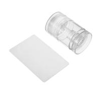 LABRIMP Adjustable Rotatable French Tip Nail Stamper Kit Transparent Silicone Jelly Nail Art Tool for Precise DIY Manicure Salon Use