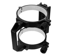 LABRIMP Astrophotography Metal Telescope Tube Clamp Ring for Secure Mounting Quick-release Lens Collar Broad Fit Metal Optical Tube Mount Saddle for Stable Lunar and Stargazing Observation