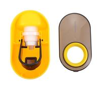 LABRIMP Automatic Toothpaste Squeezer with Multipurpose Storage Holder for Home and Hotel Use, Wall Mounted Yellow Abs Toothpaste Dispenser Suitable and Adults Random Color
