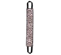 LABRIMP Back Lotion Applicator Leopard Print Fibre Material for Applying Self Tanner and Reaching Hard-to-reach Spots, for Gradual Tanning Moisturiser Application