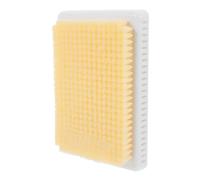 LABRIMP Back Scrubber Wall Mounted Soft Bristles 11.8 Inch Hands-Free Bath Massage Pad for Shower Deep Cleaning and Busy