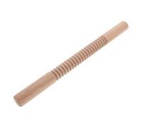 LABRIMP Beech Wooden Rolling Pin for Dough and Fondant Professional Noodle Lattice Roller with Smooth Surface Comfortable Grip for Baking Pizza Pastry and Traditional Pasta Making