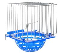 LABRIMP Bird Hatching Nest Bowl with Hollow out Design for Finches Canary | Iron Wire and Plastic Build, Easy to Use, Warm Resting Space, Small to Medium Birds