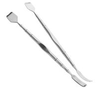 LABRIMP Blackhead Extractors and Lightweight Design for Face Stainless Steel 2pcs with Comfortable Grip Metal Pore Scraper Tools for Facial Hair Removal and Blackhead Extraction