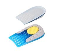 LABRIMP Breathable Invisible Height Increase Insoles for Men and Women Thick Inner Heel Lift Inserts with Honeycomb Elastic Cushion Comfortable Sport Shoe Pads for Confidence and Wear