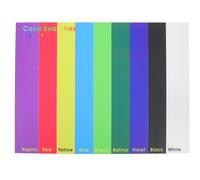 LABRIMP Camera Lens Test Chart Adhesive Security Lens Mounting Accessories Photographic Calibration Tool Card for Cctv Camera Systems Focus Alignment and Color Resolution Monitoring