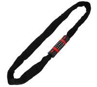 LABRIMP Carbon Steel Bike Chain Lock with 5-Digit Password Multi-Functional Anti-Theft Cycling Lock Easy Locking and Unlocking with Keys for Motorcycle and Battery Car Security