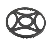 LABRIMP Cast Iron Nonslip Wok Ring Stand for Gas Stove Burner Grate Replacement Supports Small Cookware Espresso Makers Butter Heaters and Egg Pans