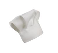 LABRIMP Chef Hat White Canvas Headgear for Newborns Month Soft Stretchy Fabric Photo Props for Halloween Birthday Party Costume Accessories