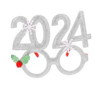 LABRIMP Christmas Party Eyeglasses for Adults Comfortable Fit Decorative Glasses for Holiday Celebrations Reusable Xmas Eyewear for Parties Dances Accessory to Enhance Festive Outfits