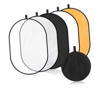 LABRIMP Collapsible One Photography Light Reflector Panel with Translucent Diffuser for Indoor Outdoor Portrait and Product Lighting Control