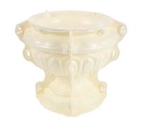 LABRIMP Concrete Planter Mold for Cement and Resin, Sturdy Plastic Flowerpot Mould with Strong Structure and Reusability, Suitable for Succulent Plants and DIY Home Decoration Projects,