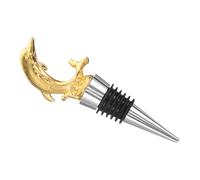 LABRIMP Cork Dolphin Shape Decorative Wine Bottle Stopper Novelty Party Wine Stopper for Wedding Favors