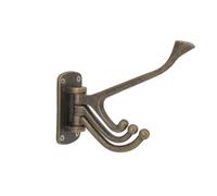 LABRIMP Creative Wall Mounted Coat Hook, Coffee Zine-Alloy, Home