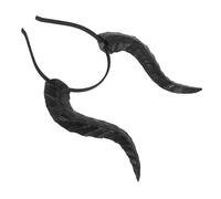 LABRIMP Detachable Devil Horns Headband Lightweight Animal Horn Hairband for Halloween Cosplay Day Dead Festival Party Decorations