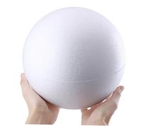 LABRIMP Diy Ball Craft Kit 20cm Round Polystyrene Big Balls Children's Educational Toy Winter Christmas New Year Decorative Balls