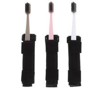 LABRIMP Dr Barman's Hand Strap Cuff Toothbrush for Elderly and Disabled Patients with Soft Bristles and User-Friendly Nylon Plastic Design, Brushing Aid for Sensitive Gums Random Color