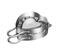 LABRIMP Dumpling Multi-Functional Use and Rust-Resistant Design Made of Stainless Steel Heart-Shaped Mold for Making Wontons, Ravioli, and Dumplings in The Kitchen