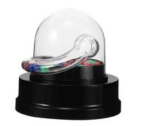LABRIMP Electric Small Lottery Ball Machine for Party Plastic Mini Lotto Game Bingo Number Picker Portable and Easy to Use with Clear Numbers