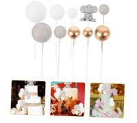 LABRIMP Elephant Cake Topper Balls Versatile Decorations for Shower Birthday Parties Safe Material Eye Catching Design for Cake Party Scene Adornment