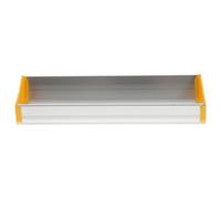 LABRIMP Emulsion Scoop for Screen Printing Sturdy Coating Tool with Fine Workmanship Aluminum Alloy and Plastic Material for Silk Screen Random Color