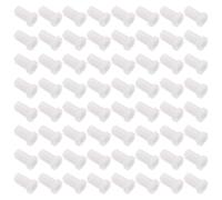 LABRIMP Eyelash Glue Bottle Pins for Suitable for Professional Salon Use and 100pcs Anti-blocking Plastic Made of Pp and Stainless Steel Eyelash Extension Bottles Family Use