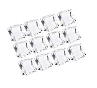 LABRIMP Fake Ice Cubes 48pcs 20mm Acrylic Reusable Artificial Ice Cubes Props for Home Bar Party Decoration and Photography