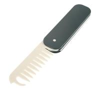LABRIMP Folding Travel Comb Compact Pocket Brush with Fine Wide Teeth Space Saving Design for All Hair Types Easy to Clean and Portable for Go Styling