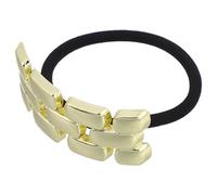 LABRIMP Geometric Metal Elastic Hair Tie for Women Retro Chic Hair Accessories for Dressing and Daily Use