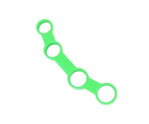 LABRIMP Guitar Finger Exerciser Finger Expansion Sleeve Made of High Toughness Abs Smooth Surface Guitar Trainer Tool Practice at Home or Studio