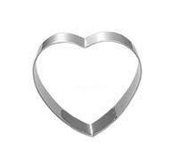 LABRIMP Heart Shaped Cookie Cutters Baking Mold Set Stainless Steel for Cake Decorations for Christmas Birthday Parties