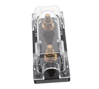 LABRIMP Heavy Duty Automotive Fuse Block Heavy Duty Fuse Holder Compatibility Rugged Power Distribution for Car Rv Boat Electrical Upgrades Solar Panel and Battery Circuit Protection