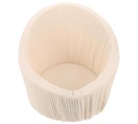 LABRIMP Infant Photography Sofa Prop: Baby Photo Comfy Couch for Photoshoot - White Mini Sofa Posing Chair for Newborns Studio Indoor Outdoor Decoration - Hundred days