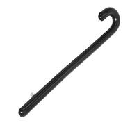 LABRIMP Inflatable Crutch Balloon Large Walking Stick Prop Lightweight Funny Cosplay for Party Pranks Stage Performance Halloween Decoration Black