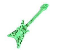 LABRIMP Inflatable Guitar Decor Lightweight Portable Simulation Musical Instrument for Disco Party Stage Performance Cosplay Role Play Rock Band Prop Random Color