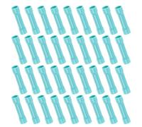 LABRIMP Insulated Electrical Crimp Terminal Heat Shrink Butt Connector Pvc and Copper Material 100pcs Vibration Resistant and Secure Connection for Automotive Wiring Harness Installations