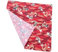 LABRIMP Japanese Furoshiki Wrapping Cloth Decorative Handkerchief for Bento Lunch Box Packaging Reliable for Home Outdoor and Office Use Rabbit Print