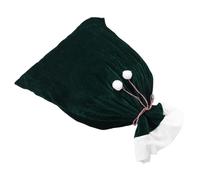 LABRIMP Large Drawstring Christmas Sack Santa Claus Gift Bag for Holiday Treats and Presents Reusable Xmas Favor Pouch with Spacious Capacity for Family and Friends