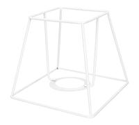 LABRIMP Light Stand Metal Table Lamp Ceiling Lamp Shade Large Bracket Frame Square Shade Frame Shades for Floor s Shades Vintage Wall Wrought Iron