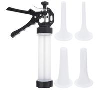 LABRIMP Manual Sausage Stuffer Sausage Making with 3 Different Diameter Plastic Filling Tubes with Easy Manual Operation for Kitchen Use, for Hot Dogs