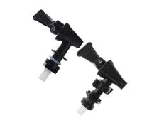 LABRIMP Milk Tea Spigot Replacement Tap with Quick Water Dispensing and Stable Operation Stainless Steel 2pcs for Water Jug and Beverage Bucket Suitable for Coffee Shops and Milk Tea