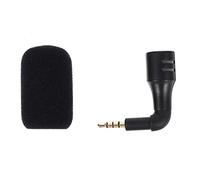 LABRIMP Mini Microphone Compatible with Singing Or Recording Applications Handheld Microphone 3.5mm with High-definition Sound Quality Black for Phone for Making Videos and Home Ktv