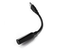 LABRIMP Mini USB Microphone for PC Laptop Desktop Noise Cancelling Portable USB Mic with Flexible Neck High Sensitivity Over Range Plug and Play Recording Device Black