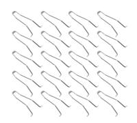 LABRIMP Nail Clippers Replacement Springs and 20pcs, Silver Stainless Steel Heavy Duty Torsion Spring with Silent Operation and Universal Fit Toenail Pliers Manicure Nail Cutter