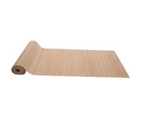 LABRIMP Natural Bamboo Table Runner 2m Long Cuttable Heat-resistant Bamboo Tea Mat Dining Table Placemat for Kitchen Decoration