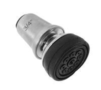 LABRIMP Non-Slip Rubber and Stainless Steel Walking Stick Foot Pad with Adjustable Angle, Thickened Crutch Feet Cap for Sticks and Canes, for Use in Homes and Parks