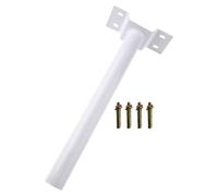 LABRIMP Outdoor Light Pole Bracket Metal Wall Mounted Street Light Arm with Rust Protection and Expandable Usage for Solar Lamps on Building Walls and Fences